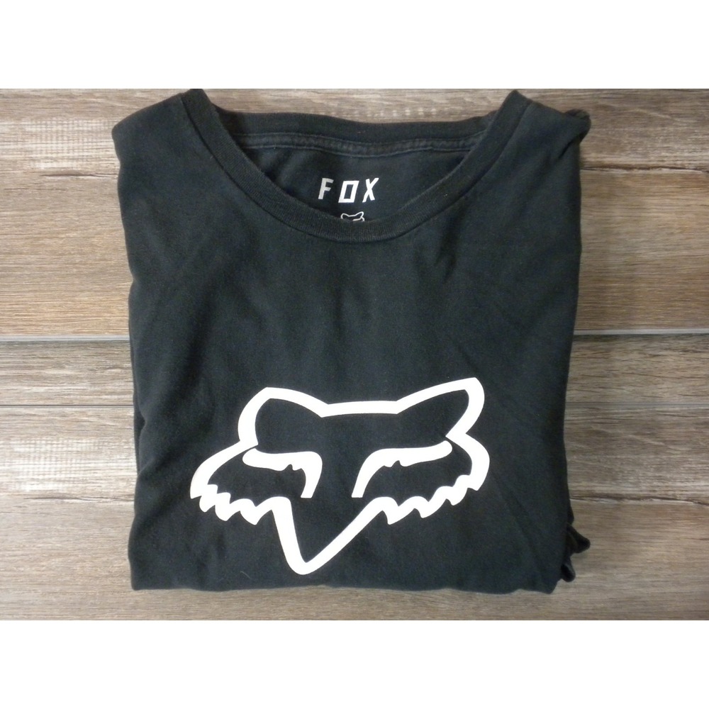 Fox Racing T-Shirt Mens XXL Black Motocross MotoX Y2K Streetwear Dirt Bike Skate